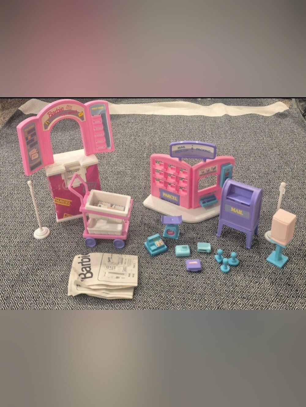 AS IS Vintage 90s Barbie Post Office